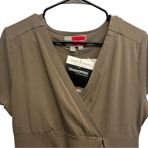 Craghoppers Nosilife Gabriela Jersey Insect Shield Repellent UPD40+ Dress NWT - Picture 4 of 13